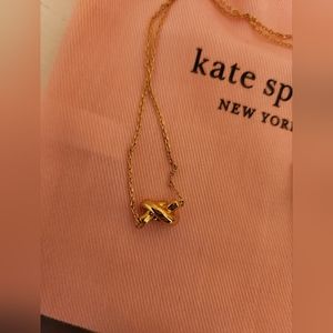 Kate spade gold sailor's knot necklace